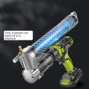 2 in 1 25VF Electric grease gun nozzle modified for electric drill full-automatic lithium battery high voltage excavator