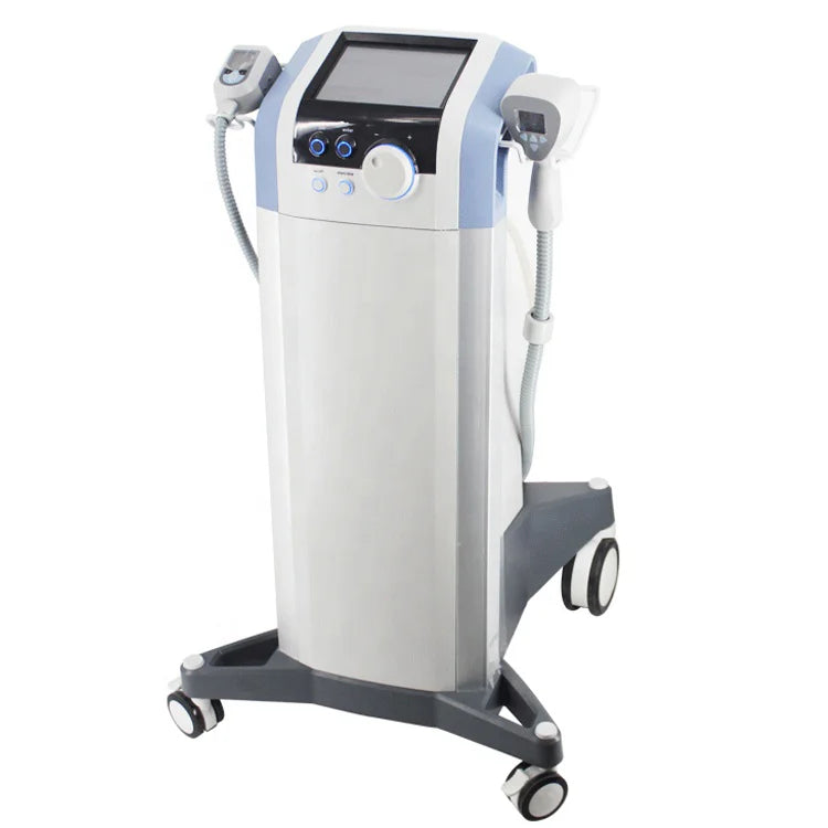 Вертикальна ультразвукова машина для схуднення 2 в 1 Вакуумна кавітаційна ультразвукова машина для видалення зморшок для підтяжки обличчя