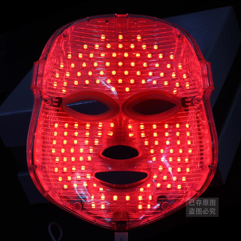 Perangkat Kecantikan Masker Led Baru Profesional Lampu Biru Lampu Hijau dan Terapi Merah Perawatan Wajah Efektif Penggunaan Pribadi