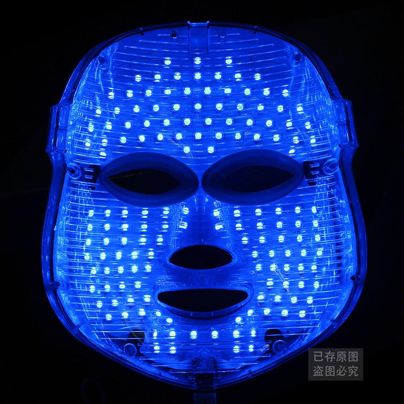 מסכת Led חדשה מקצועית מכשיר יופי כחול בהיר ירוק אור ואדום טיפול יעיל טיפוח פנים שימוש אישי