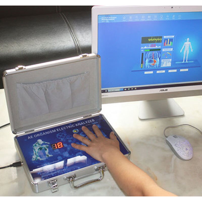 Health Test Machine New Touch Quantum Resonance Magnetic Analyzer Health Analyzer 52 Reports
