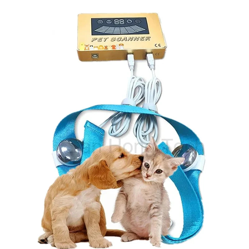 Huisdierenkwantumscanner voor het detecteren van honden- en kattendieren Quantum Resonance Magnetic Body Health Analyzer voor kliniek