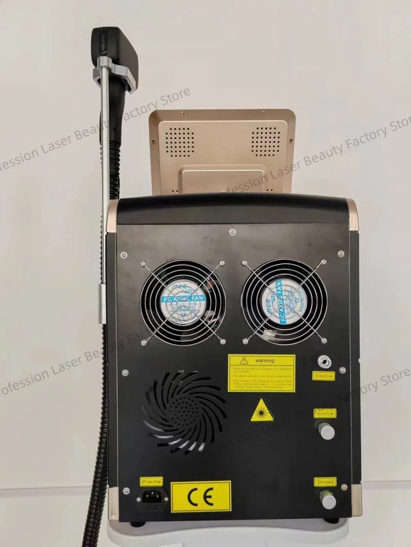 2024 Portable 808 3 ondes Diode Laser épilation permanente épilation rapide sans douleur pénétration des follicules dispositif de rajeunissement de la peau