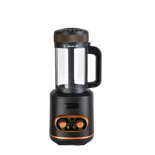 220/110V Elektrisk Mini Hushållsluftrost kaffemaskin Hem Kaffebönrostare Temperaturkontroll Kafferostmaskin
