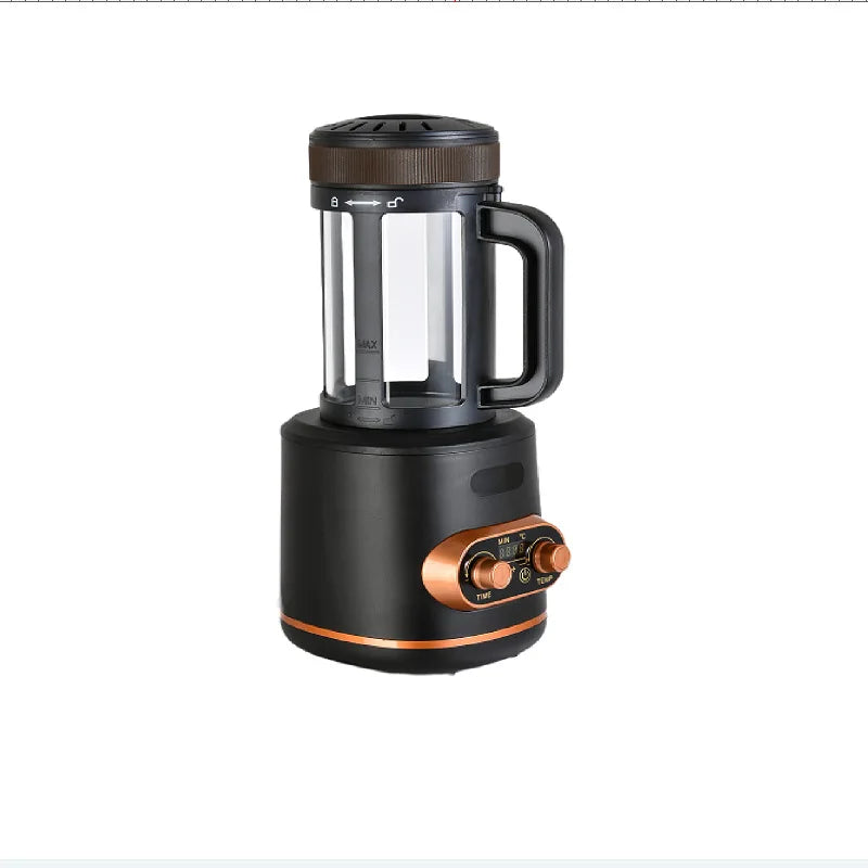 220/110V Elektrisk Mini Hushållsluftrost kaffemaskin Hem Kaffebönrostare Temperaturkontroll Kafferostmaskin