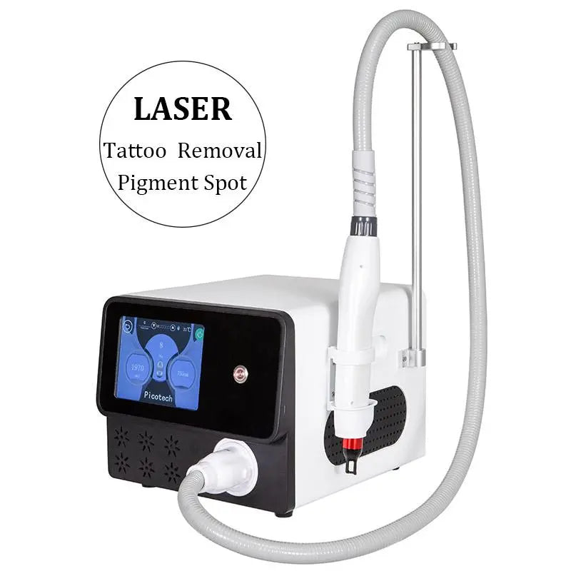 MELHOR máquina de remoção de tatuagem a laser ND Yag comutada Q 755nm 1064nm 532nm 1320nm Pico Laser