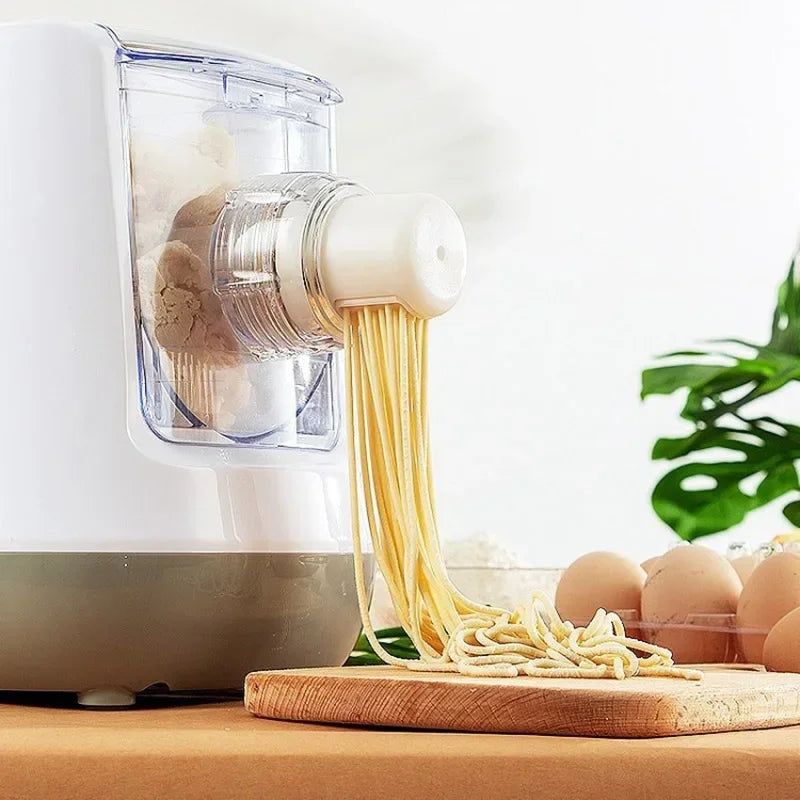 220 V/110 V Elektrische Volautomatische Noodle Maker Machine Multifunctionele Pasta Maker Deeg Roller Knoedel Machine Verschillende Vormen