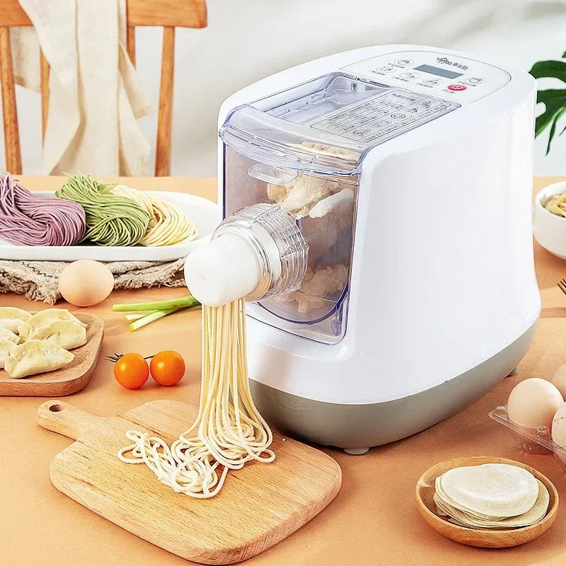 220V/110V Elettrico Completamente Automatico Noodle Maker Macchina Multifunzione Pasta Maker Rullo di Pasta Gnocco Macchina Varie Forme