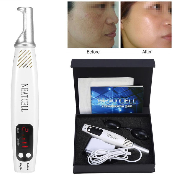 Picosecond Laser Pinna Blue Light Therapy Tatwaġġ Ċikatriċi Mole Freckle Tneħħija Skur Spot Remover Magni Kura tal-ġilda Beauty UK EU US AU Plug