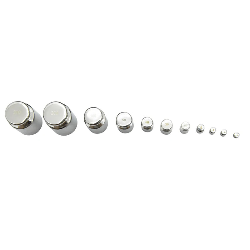 23pcs 1mg-200g Stainless Steel Digital Scale Calibration Lab Weights ...