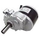 250 W 24 V borstelmotor met lage snelheid en verlengde as DC-tandwielborstelmotor voor rolstoel