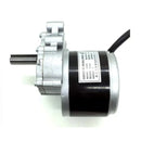 250 W 24 V borstelmotor met lage snelheid en verlengde as DC-tandwielborstelmotor voor rolstoel