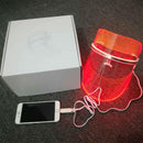 Masque de couleur de thérapie par photons de LED, machine de temps de rajeunissement, instrument de beauté, instrument de gestion de peau d'instrument de beauté de spectre