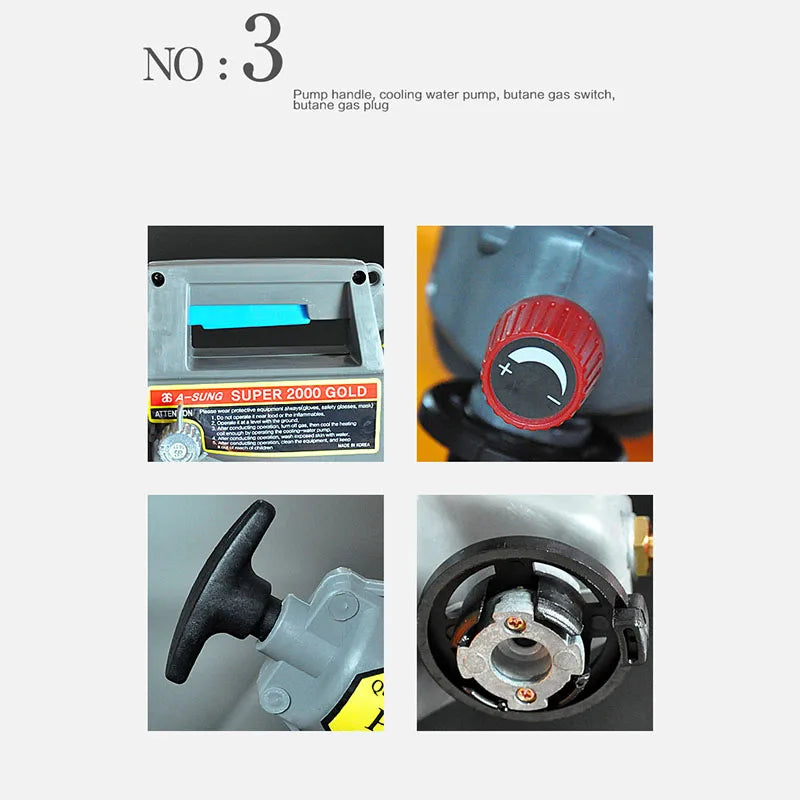 2L gas fogger fogging machine for hospital thermal fogger machine Fumigation disinfection mosquito/pest control portable 2000