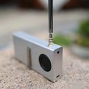 2ª Geração TEF6686 FM/MW/Ondas Curtas HF/LW Receptor de Rádio V1.18 Firmware 3.2 Polegadas LCD + Caixa de Metal + Alto-falante