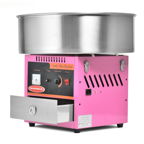 ماكينة حلوى القطن الأوتوماتيكية المصنوعة من الفولاذ المقاوم للصدأ بمقبس تجاري ماكينة الخطمي الراديوية ماكينة الخطمي الكهربائية