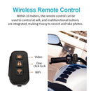 2k دراجة نارية كاميرا التحكم عن بعد مسجل فيديو داشكام 1440P دراجة نارية خوذة كاميرا واي فاي الدراجة DVR للرؤية الليلية كام