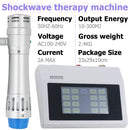 מכונת טיפול בגלי הלם מקצועי 300MJ לטיפול יעיל ב-ED והקלה על כאבי ברכיים פיזיותרפיה לעיסוי גלי הלם