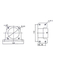 Двигатель переменного тока мощностью 300 Вт с редуктором, мотор-редуктор 6ГУ3К-300К