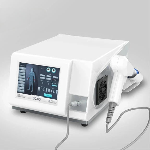 Máquina ED portátil de equipo de terapia de fisioterapia de ondas de choque extracorpóreas