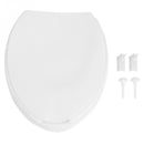 10cm Portable Raised Toilet Seat Elevated Toilet Seat Riser Removable Comfortable support Assists Disabled Elderly