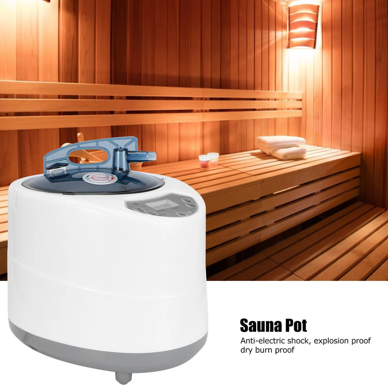 3L 1500W Spa Sauna generator pary do namiotu spa terapia ciałem maszyna do fumigacji domowa terapia parowa wtyczka EU 220V