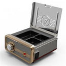 Fogászati ​​laboratóriumi berendezés viasz pot fűtés 3 fazék olvadó viasz gép