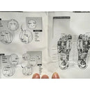 TENS Elektrisk nervmuskelstimulator Digital Terapi Massager Fysioterapi