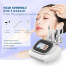 40.68 RF Skin Tightening Vmax Face Lift Needle Free Mesotherapy EMS Skin Rejuvenation Cold Hammer Facial Machine