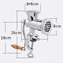 Manual meat grinder