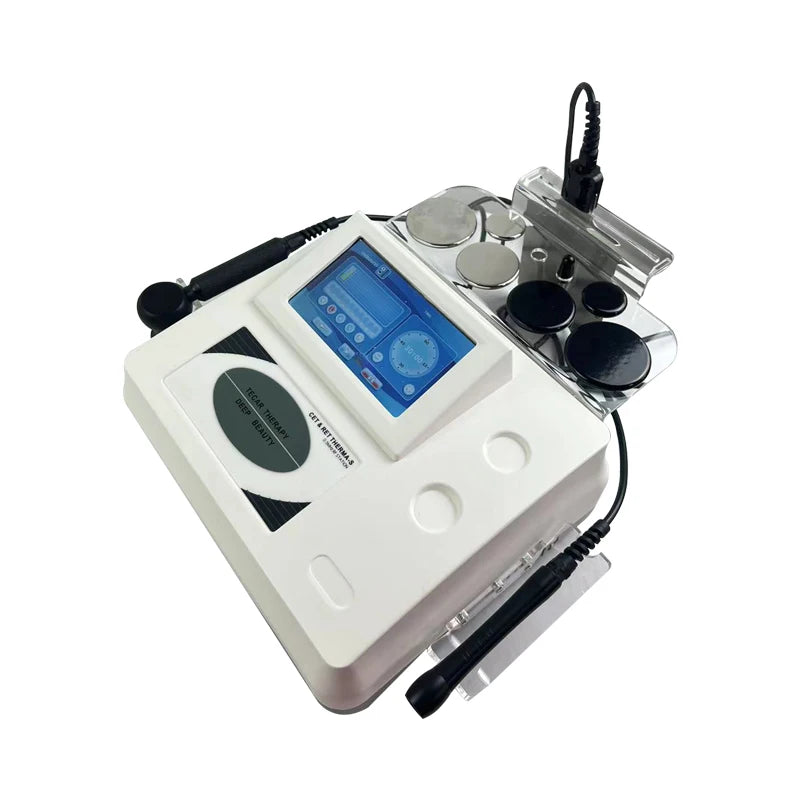 448Khz CET RET diatermia diatermia máquina para fisioterapia portátil terapia de alta radiofrecuencia Pro pérdida de peso modelado Corporal