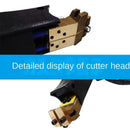 450W Pulstyp Däckspårmaskin Däck Gummigravyr Lastbil Bil Gummi Däckslitsning Elektrisk gummiskärning Skulptur