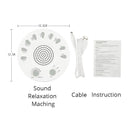 Álmatlanság elleni White Noise Alvásgép Segítség Gyors elalvás baba elalvásában