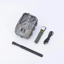 Kamera Jejak Berburu Video LANGSUNG 4G Baterai Lithium 10000mAh Kamera Seluler 36MP4K Aplikasi Nirkabel Layanan Cloud IR Penglihatan Malam De