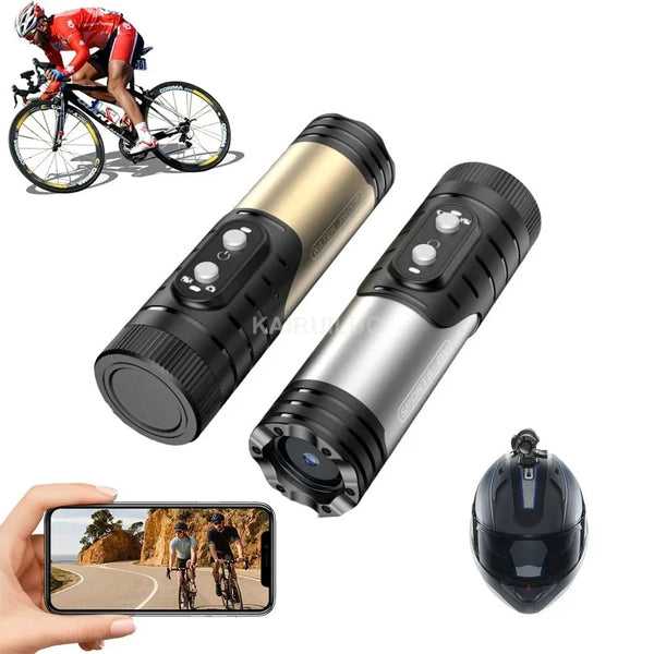 4K アクションカメラ防水バイクオートバイヘルメットカメラ手ぶれ補正