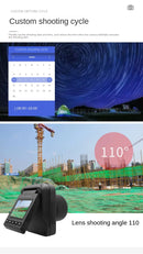 4K Time Lapse-kamera IP66 Vattentät konstruktionstimer Utomhusgårdsanläggning Undersökning Night Vision Fullfärg Time-lapse-kamera