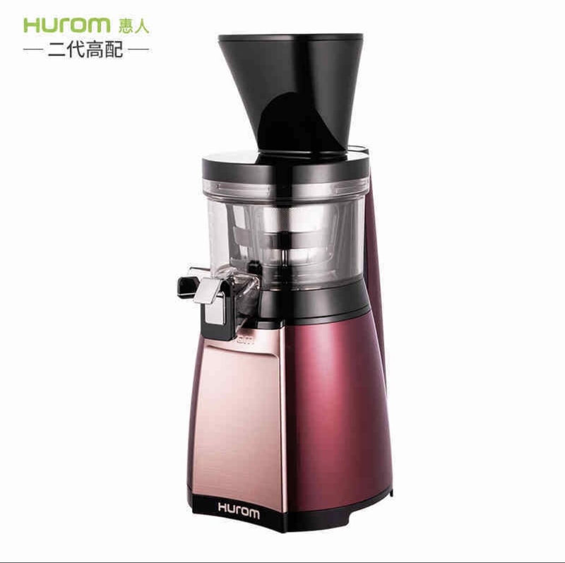 Hurom Slow Juicer HU19SGM Multifunctional Fruit and Vegetable Slow Juicer (Gold and Red)