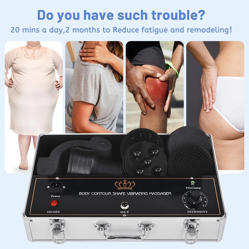 5 IN 1 Portable Fitness G5 Vibration Cellulite Massager Slimming Machine Cellulite Weight Loss Vibration Fat Remover