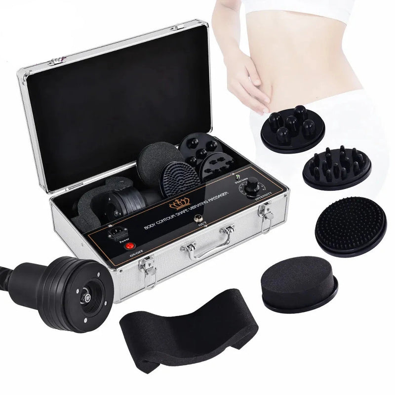 5 In 1 Portable Fitness G5 Vibration Cellulite Massager Slimming Machine Cellulite Weight Loss Vibration Fat Remover - Body Shaping Massage Equipment - Alisa 5 In 1 Portable Fitness G5 Vibration Cellulite Massager Slimming Machine Cellulite Weight Loss Vibration Fat Remover - Body Shaping Massage Equipment - Alisa
