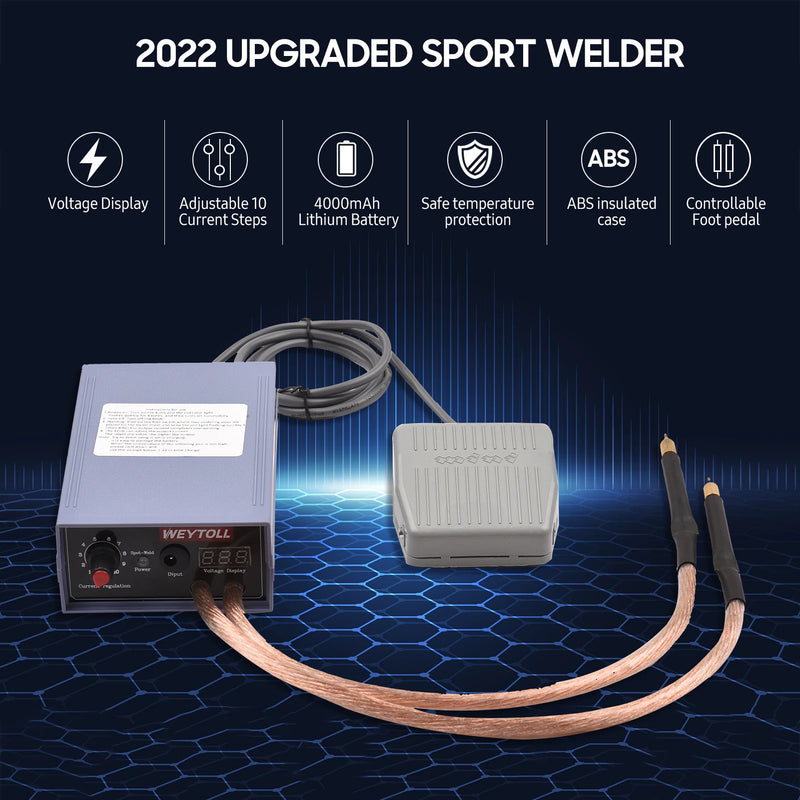 18650-Punktschweißgerät, 5000 W, 6200 mAh, tragbar, 0-800 A Stromstärke 18650-Punktschweißgerät, 5000 W, 6200 mAh, tragbar, 0-800 A Stromstärke