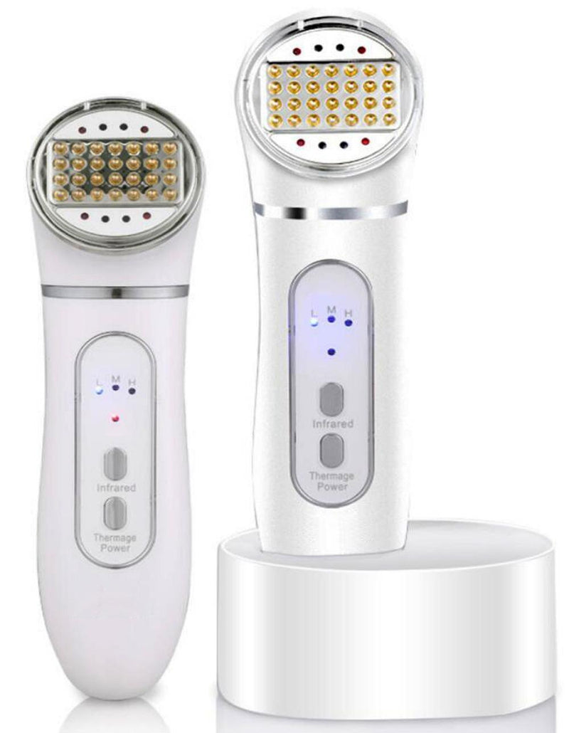 Skin Rejuvenation EMS Mesotherapy Electroporation Facial RF Radio Frequency Skin Care Tighten Lifting Massage Machine