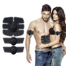 ABS-stimulator Smart Fitness Kraftfull trådlös elektronisk muskelstimulator Magmuskel EMS-tränare Viktminskning Styrka bantning Massage med stor låda