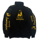 Chaqueta de carreras de F1 LAMBORGHINI Chaqueta de equipo de carreras de publicidad Embroidery Craft A117