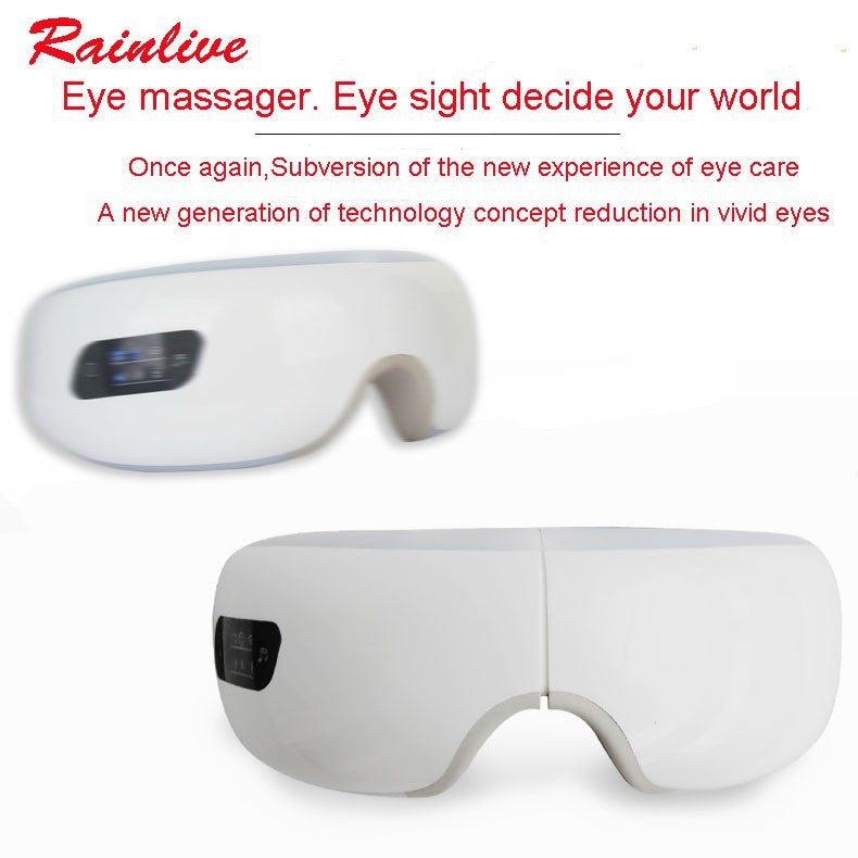 Electric Air Pressure Eye Massager Wireless Music Vibration Magnetic Heating