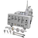 6 in 1 multifunktionale Hautpflegemaschine Ultraschall-Gesichtsmassagegerät Hochfrequenz Ultraschall-Gesichtsbürstenreiniger Galvanic