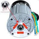 60V/72V 3000W 4600RPM permanentmagnet borstlös DC-motor differentialhastighet elfordon, verktygsmaskiner, gör-det-själv-tillbehör Y