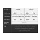 60V/72V 3000W 4600RPM permanentmagnet borstlös DC-motor differentialhastighet elfordon, verktygsmaskiner, gör-det-själv-tillbehör Y