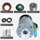 60V/72V 3000W 4600RPM permanentmagnet borstlös DC-motor differentialhastighet elfordon, verktygsmaskiner, gör-det-själv-tillbehör Y