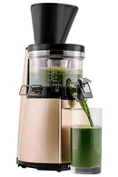 Hurom Slow Juicer HU19SGM Multifuncional Fruit and Vegetable Slow Juicer (Dourado e Vermelho)