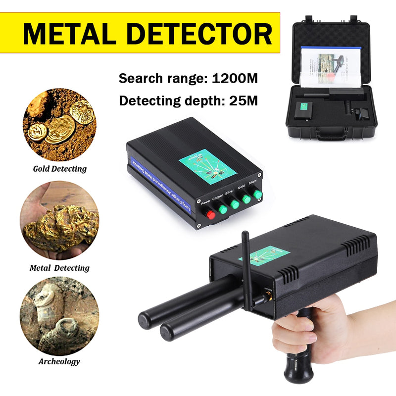 GR1000 Plus Gold Silver Copper Diamond Detector Finder Hunter 3D  Underground